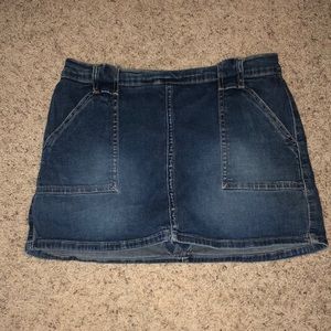 Denim mini skirt size 3
